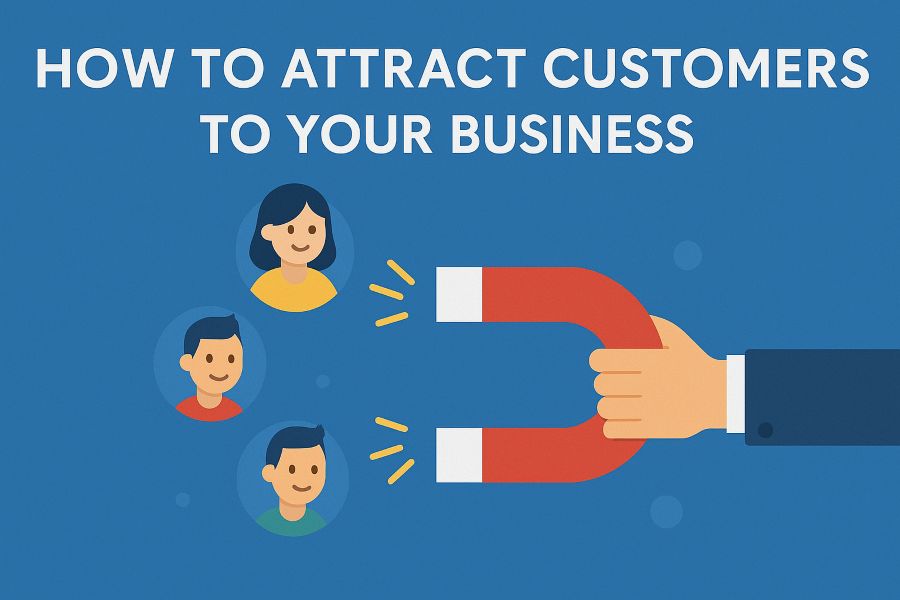 how to attract customers to your business