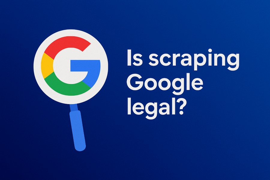 is scraping google legal